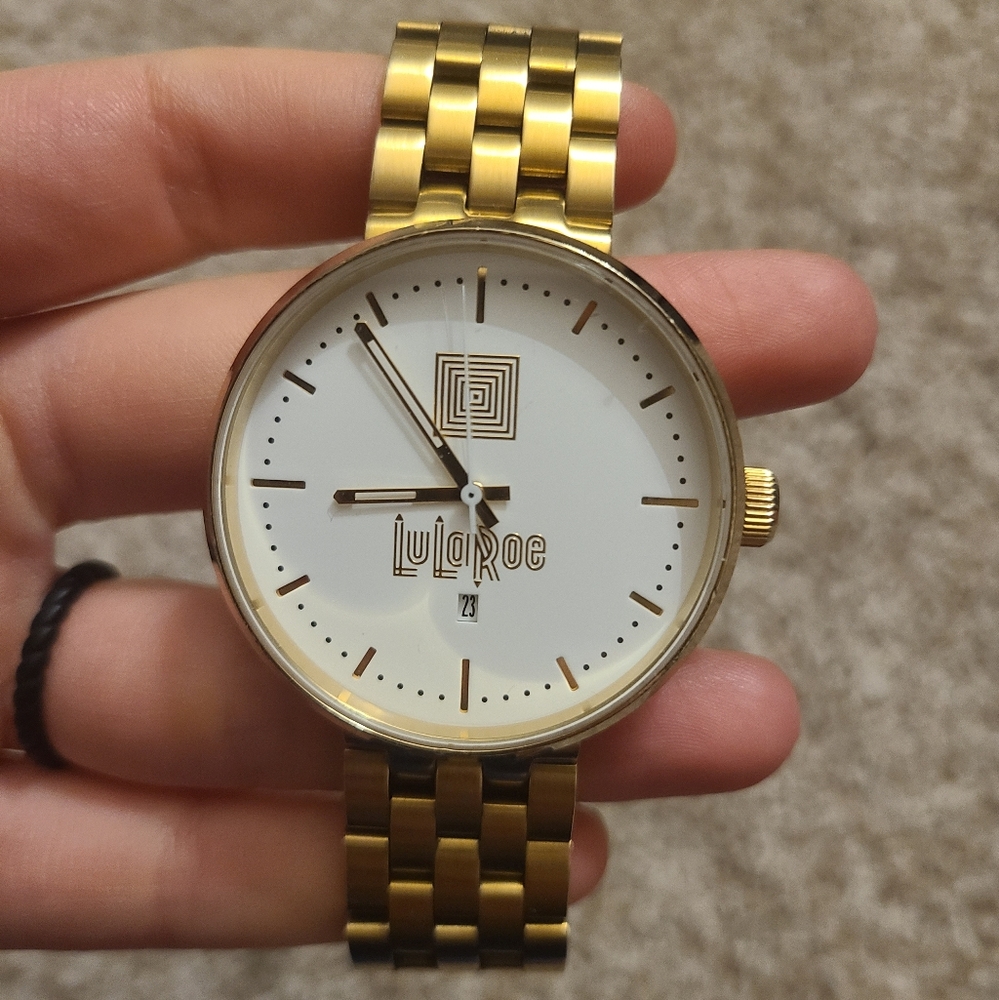 Vestal LuLaRoe Gold Trainer Watch